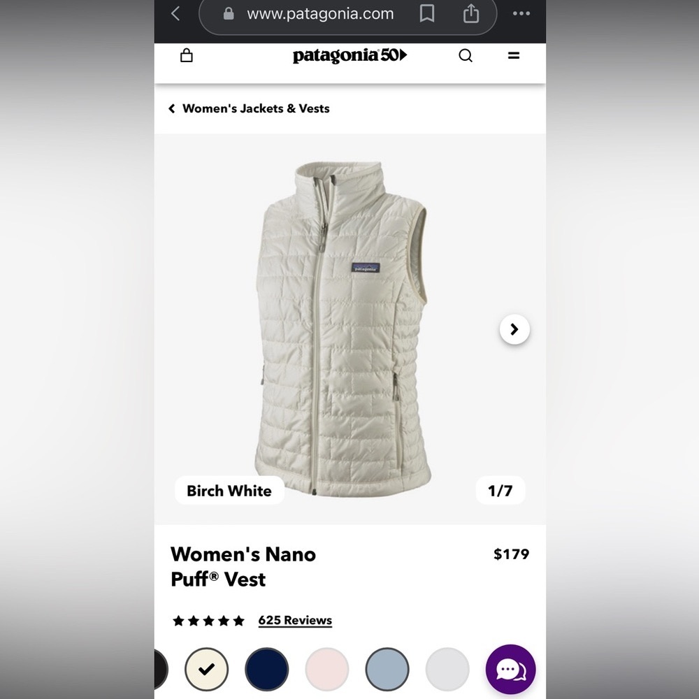 Patagonia Womens Nano Puff Vest